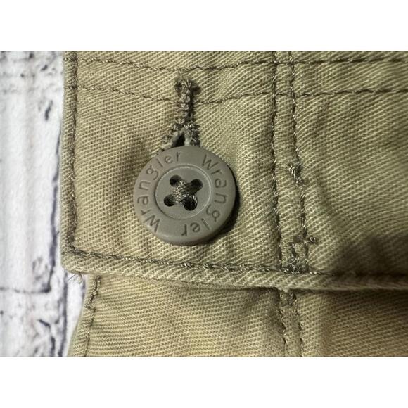 Wrangler Relaxed Fit Men's Cargo Shorts Khaki Size 30x10 - Picture 4 of 6